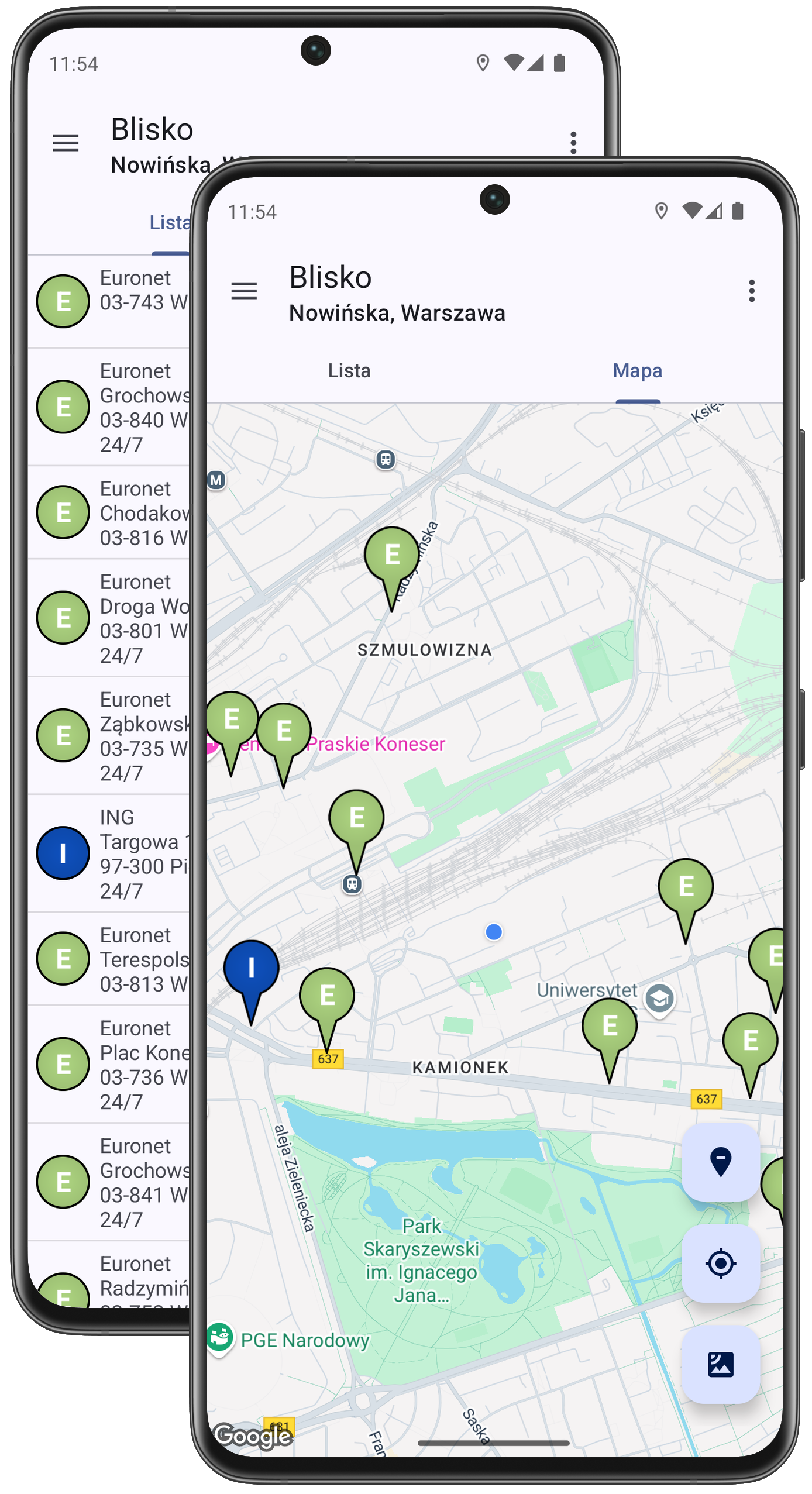 Lokalizacja bankomatów | ATM