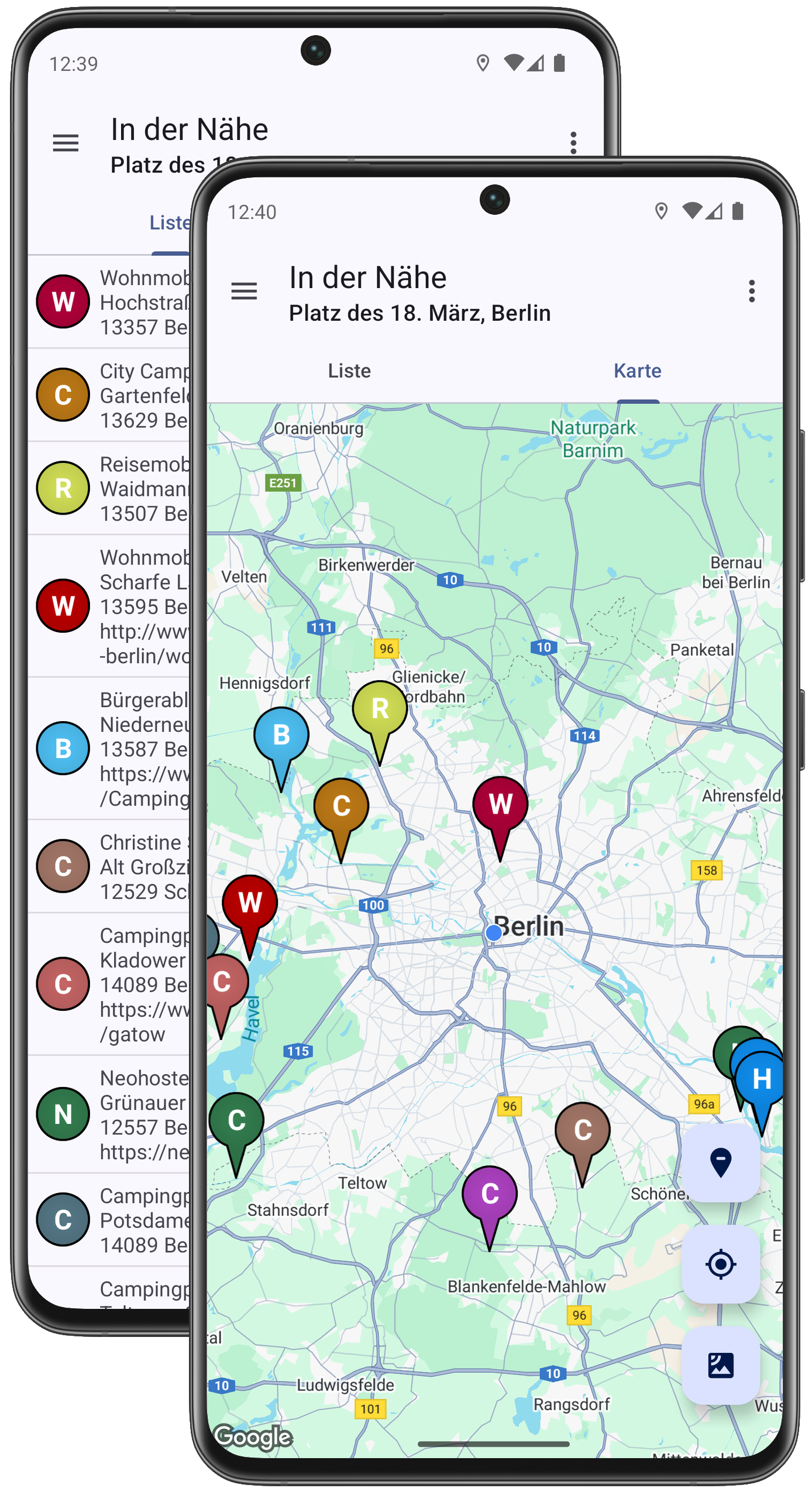 Camping & Wohnmobilstellplatz