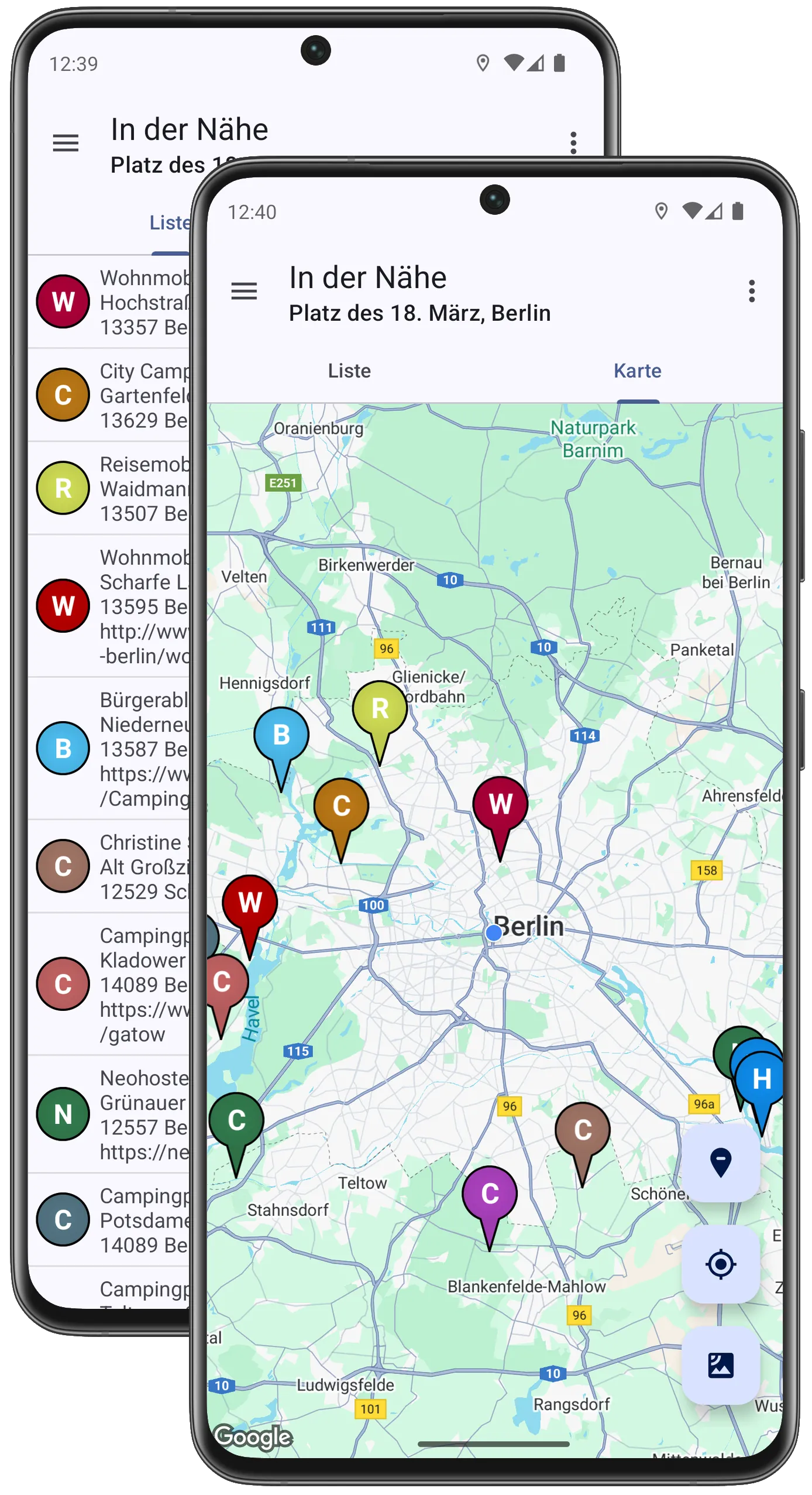 Camping & Wohnmobilstellplatz