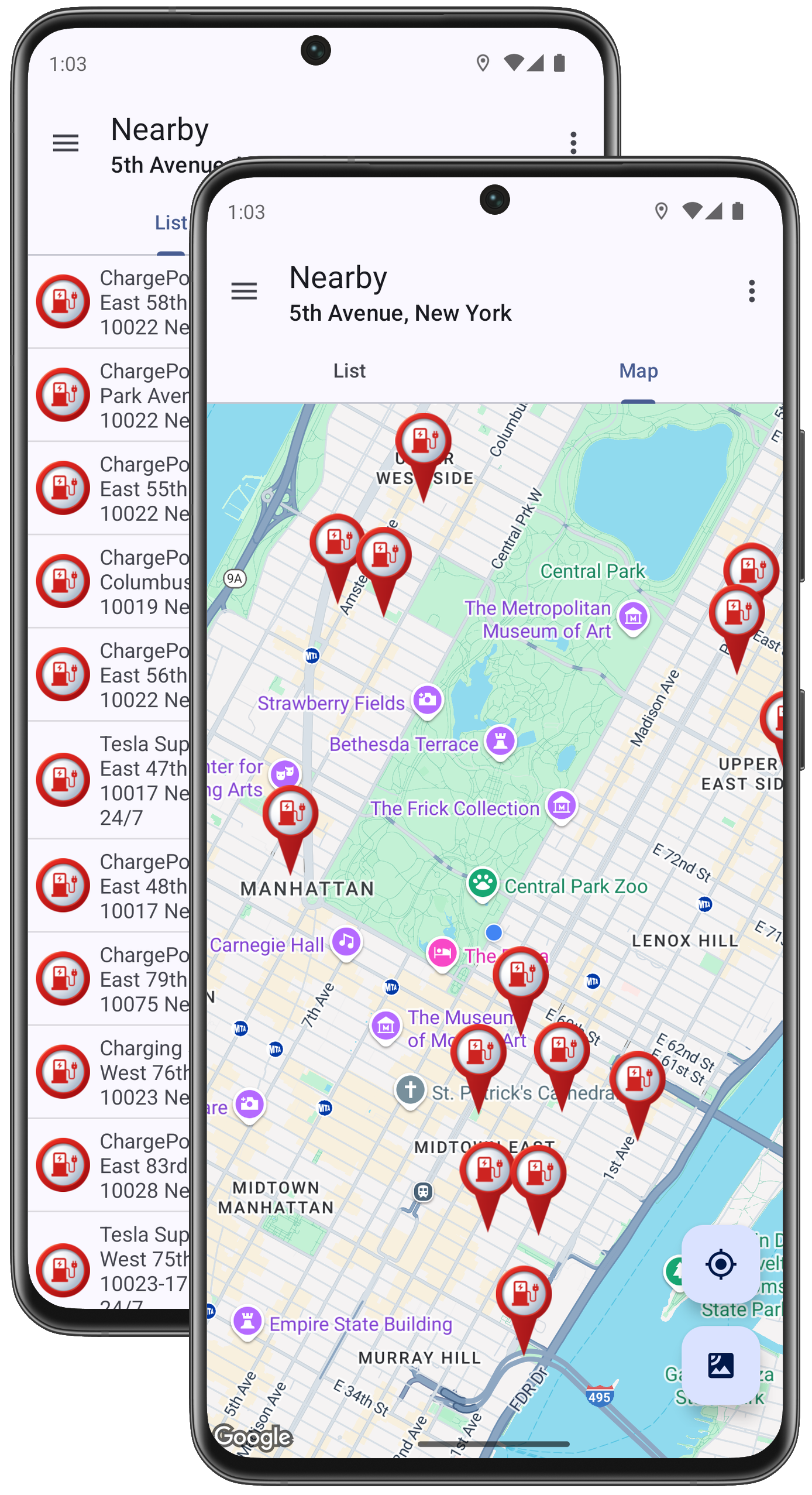 Charging Station Locator