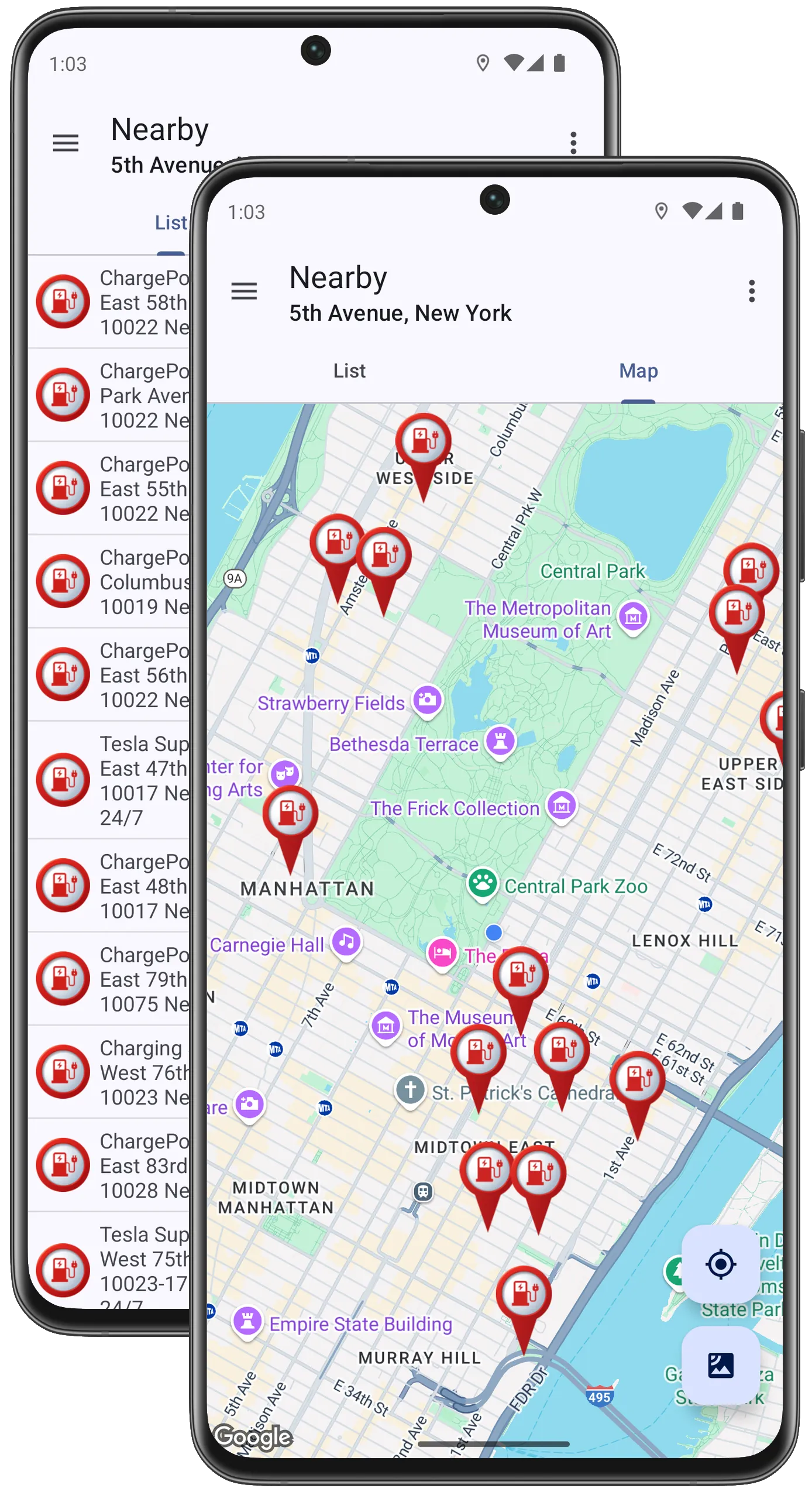 Charging Station Locator