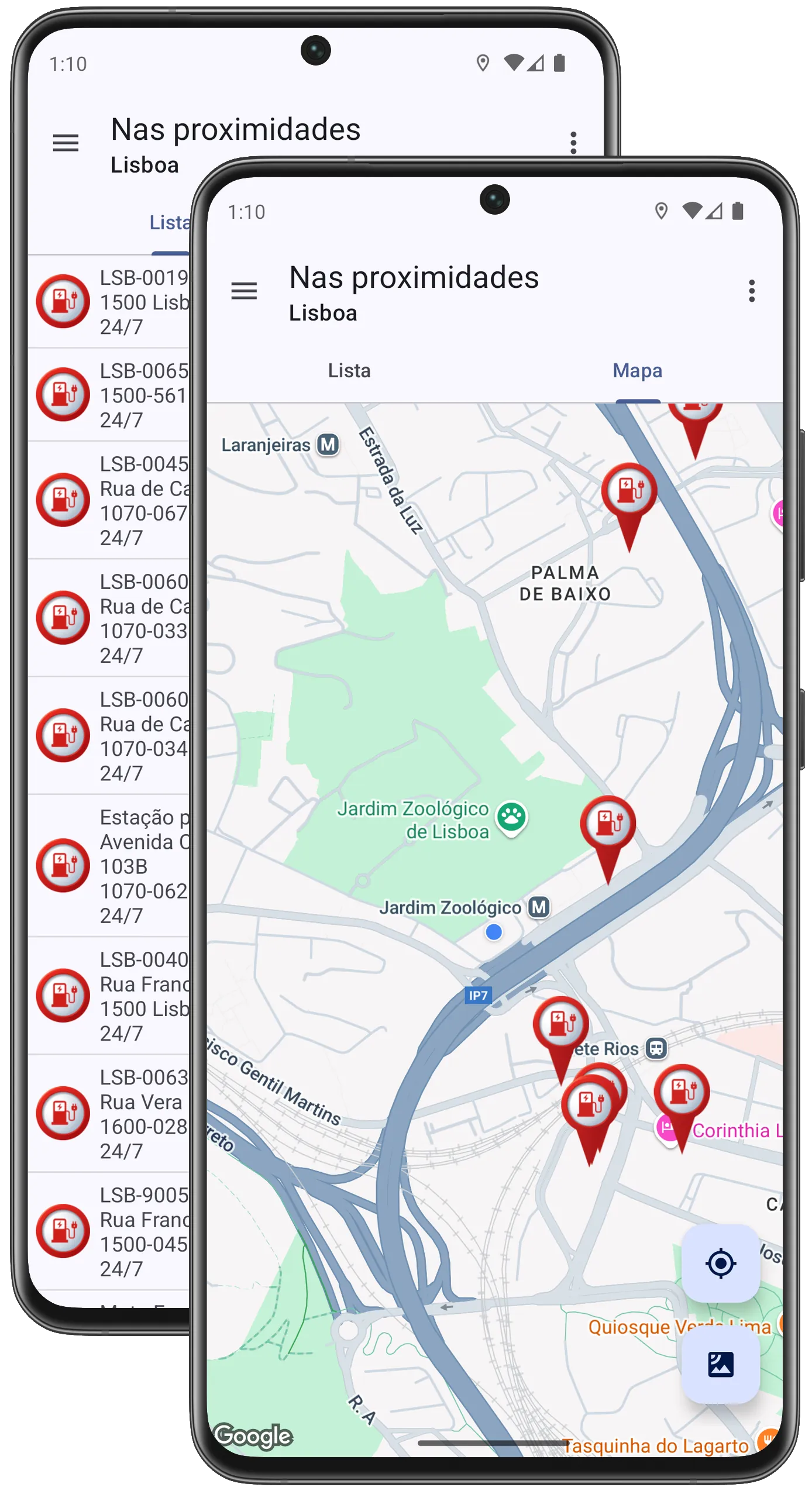 Buscador de carregar