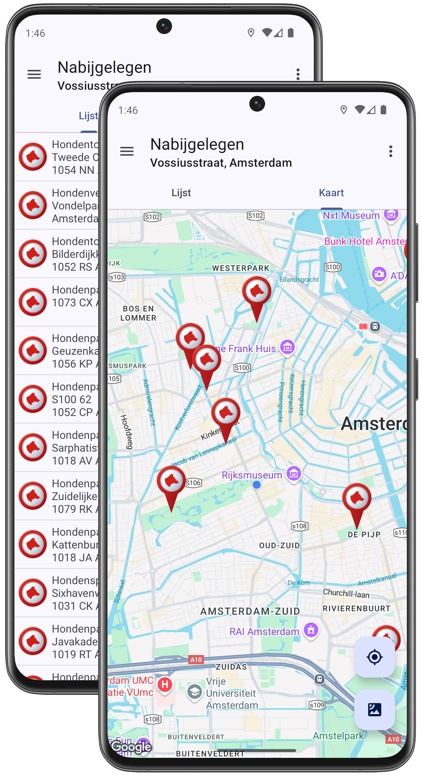 Hondenparklocator