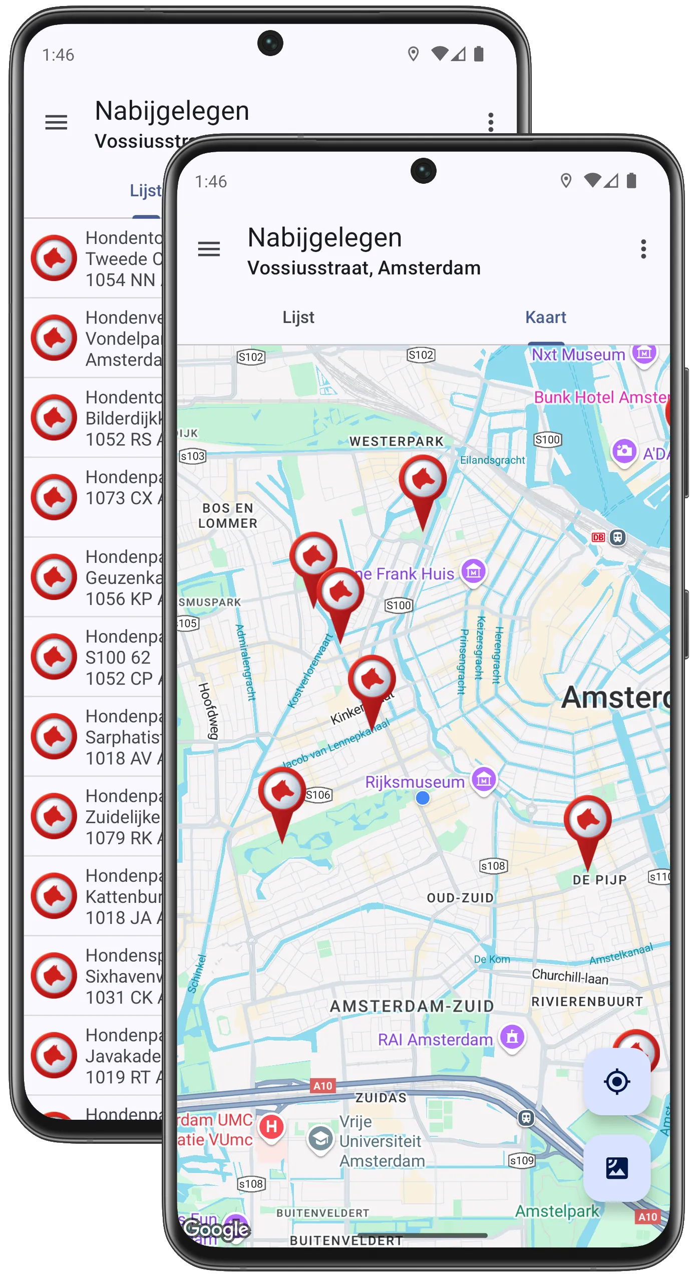Hondenparklocator
