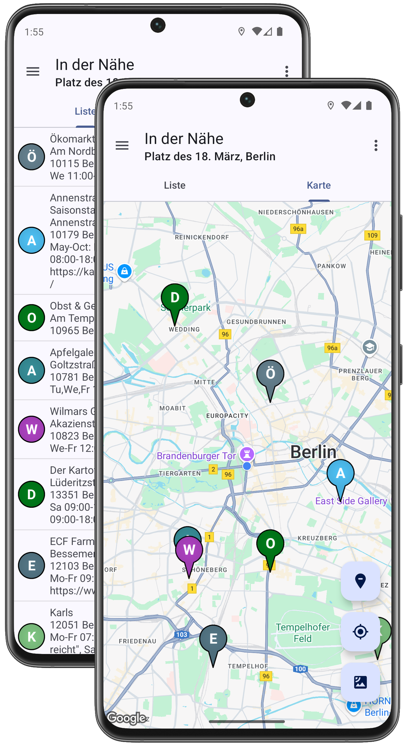 Hofladen in der Nähe Finder