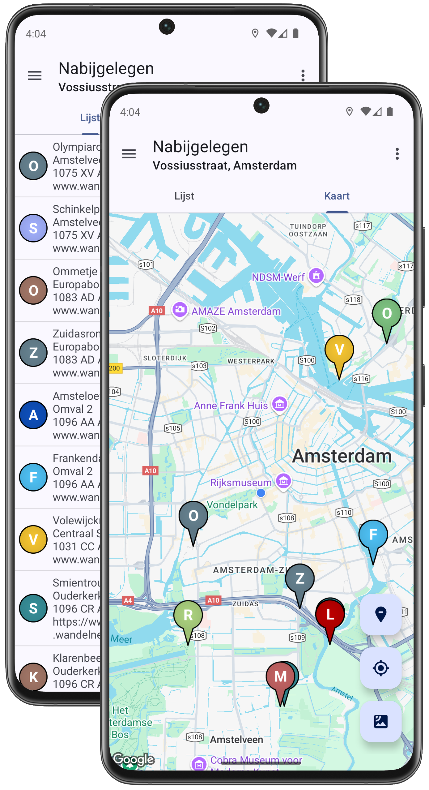 Wandelen en wandelroutes