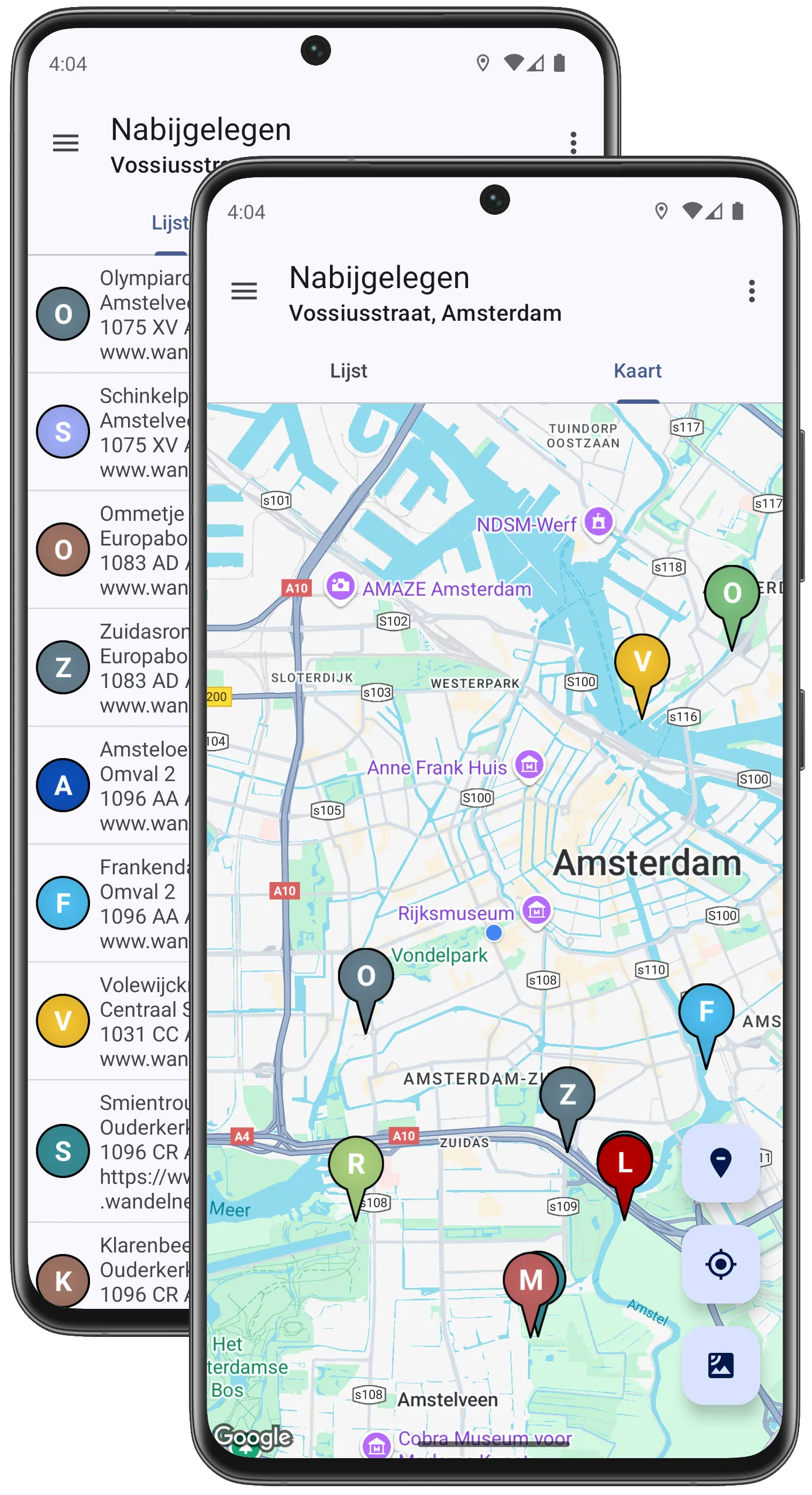 Wandelen en wandelroutes