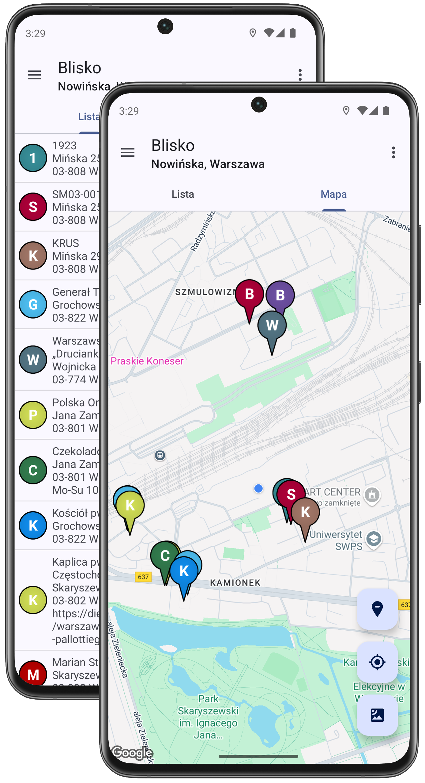 Historyczne miejsce Locator