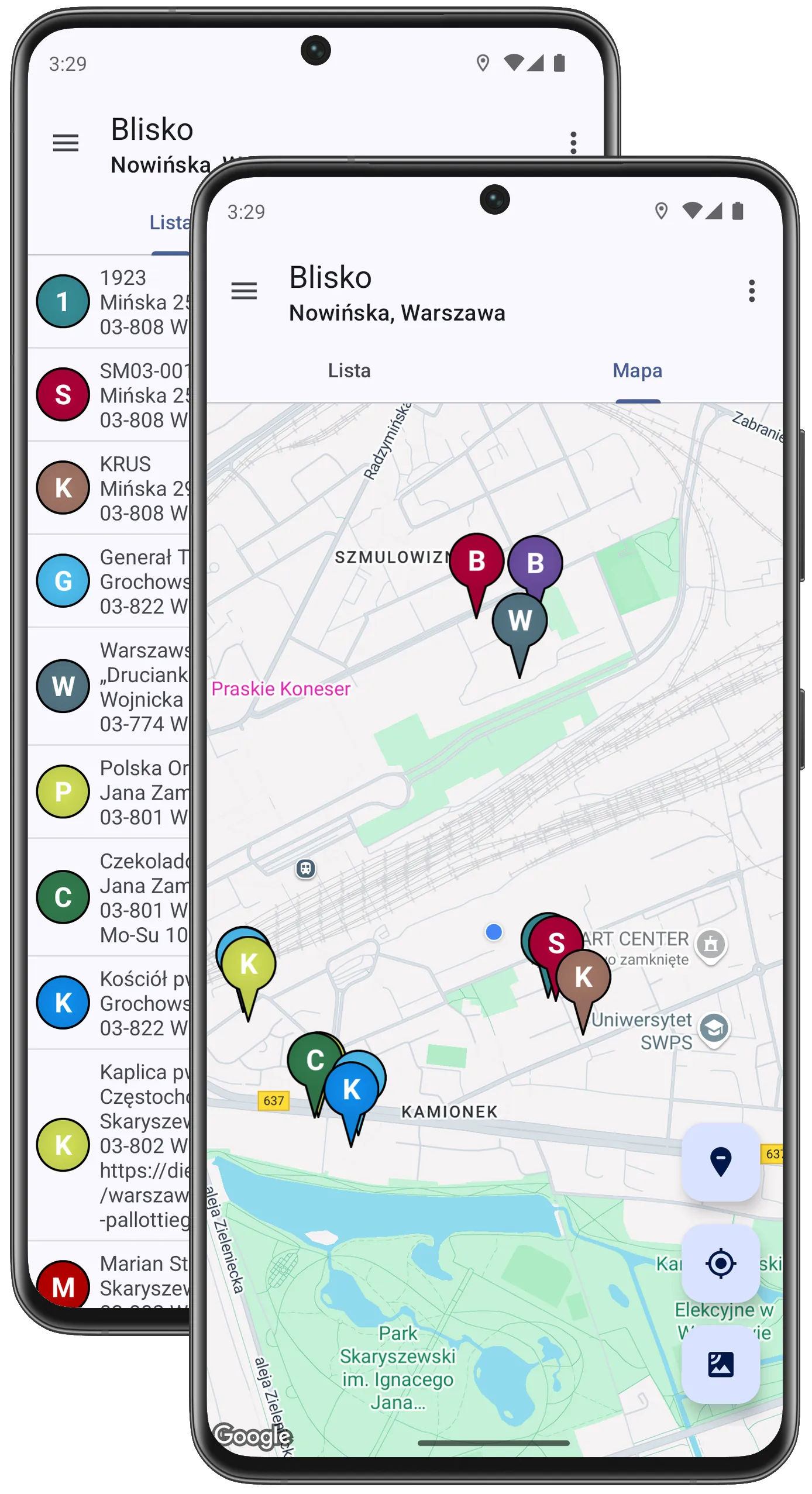 Historyczne miejsce Locator