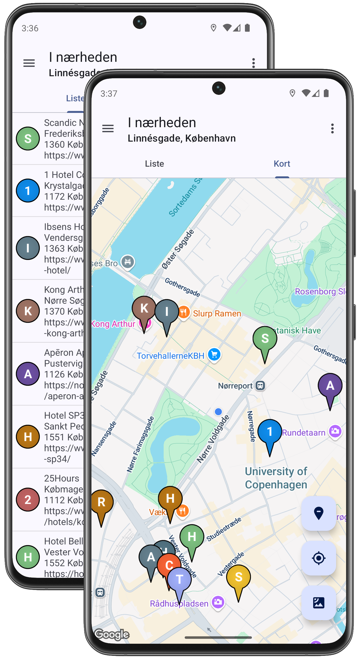 Hotel / Gæstehus Finder