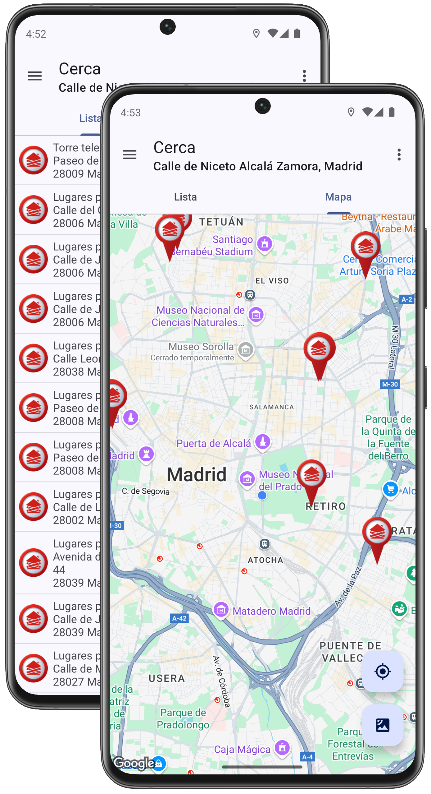 Buscador de lugares perdidos