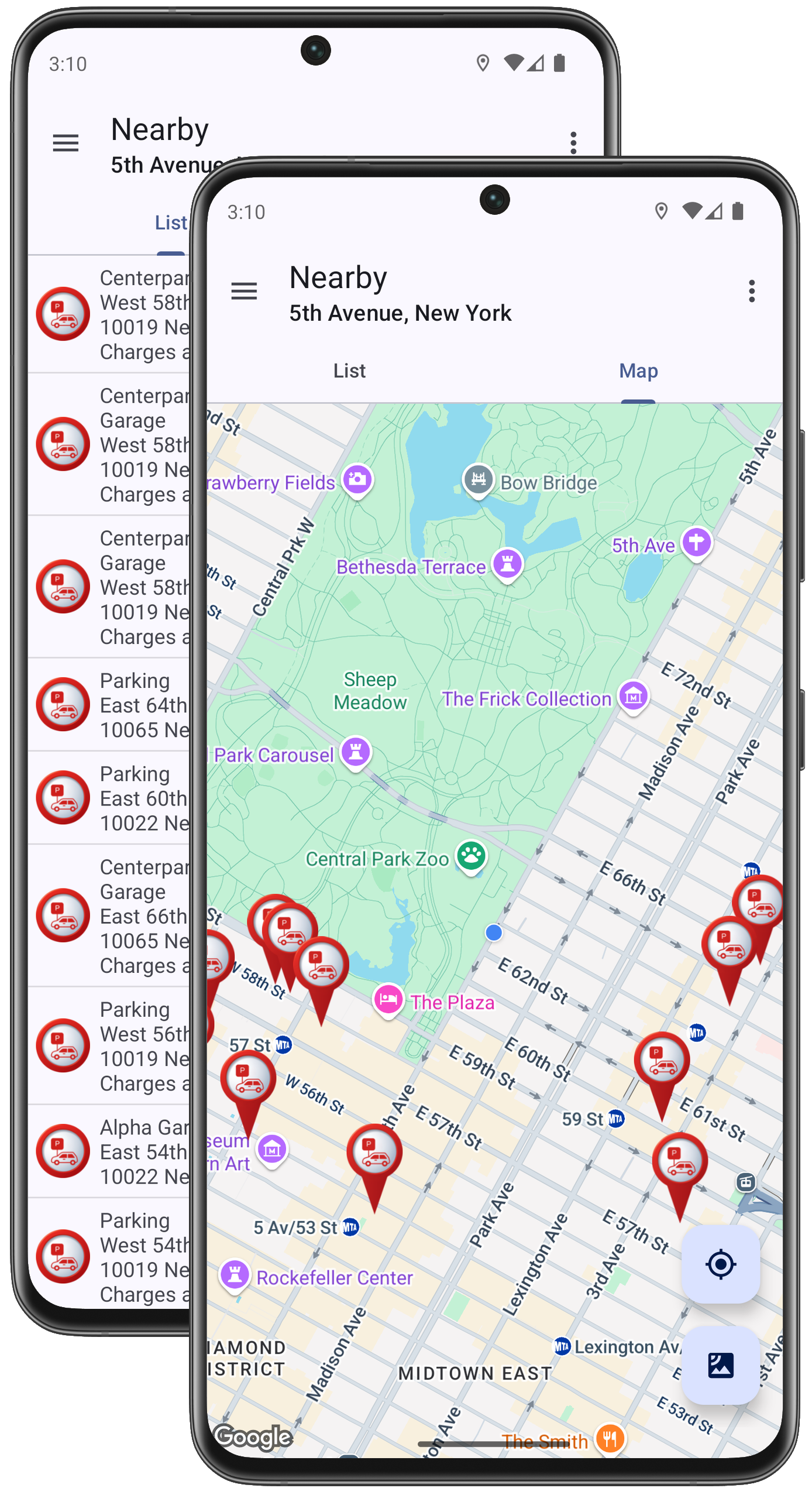 Parking Lot Finder