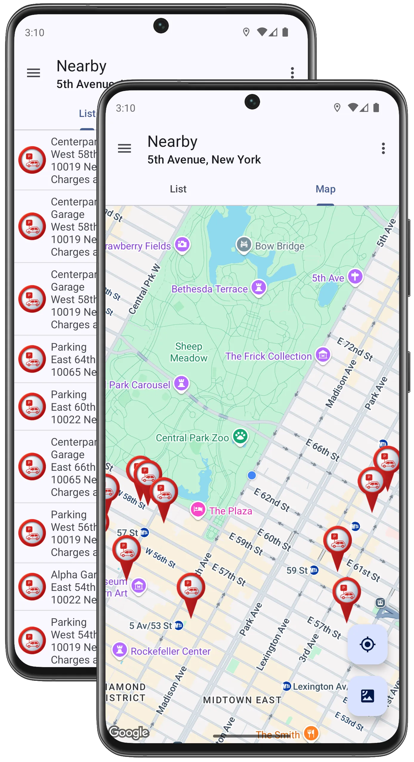 Parking Lot Finder