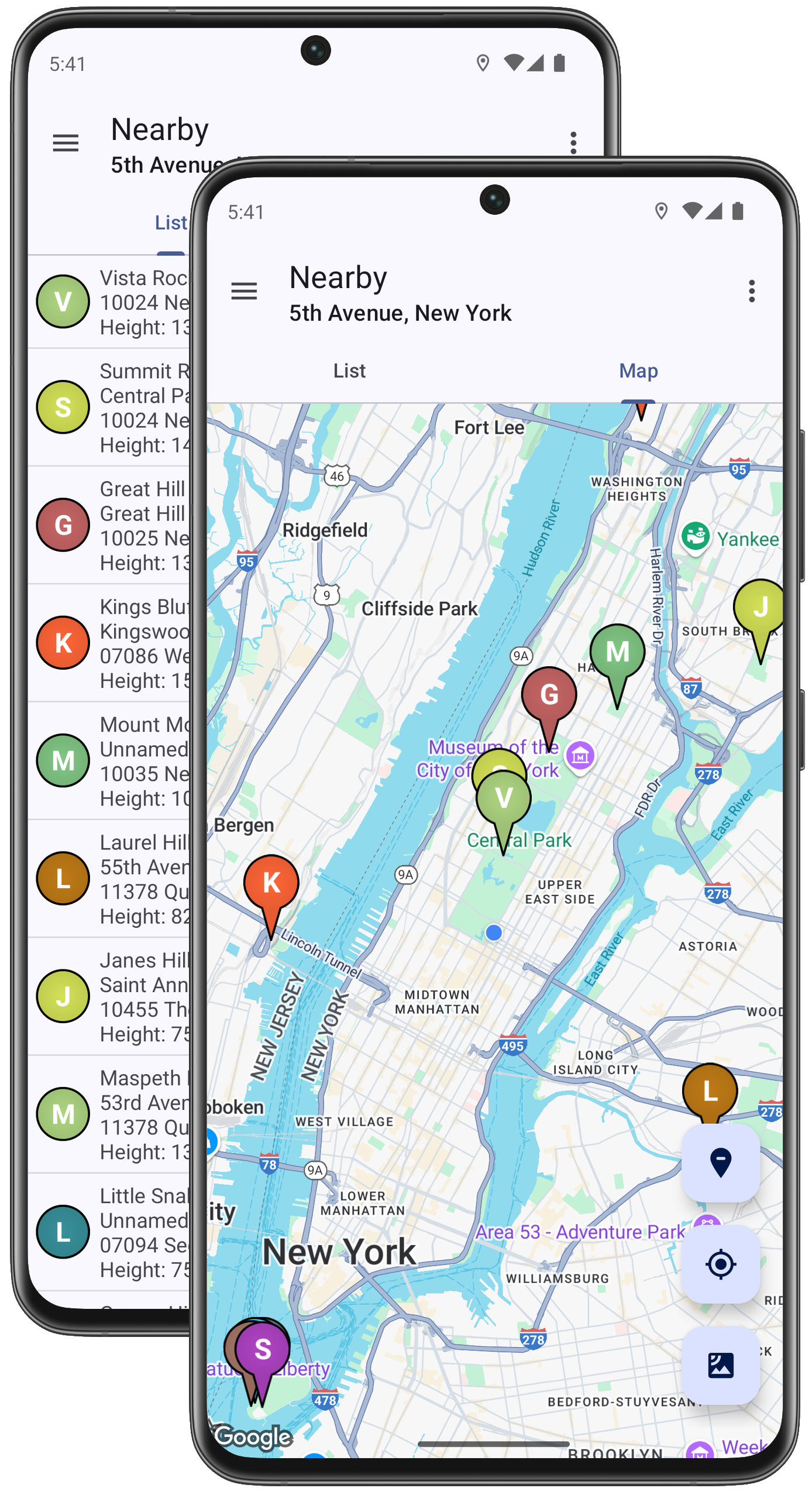 Mountain & Peak Finder