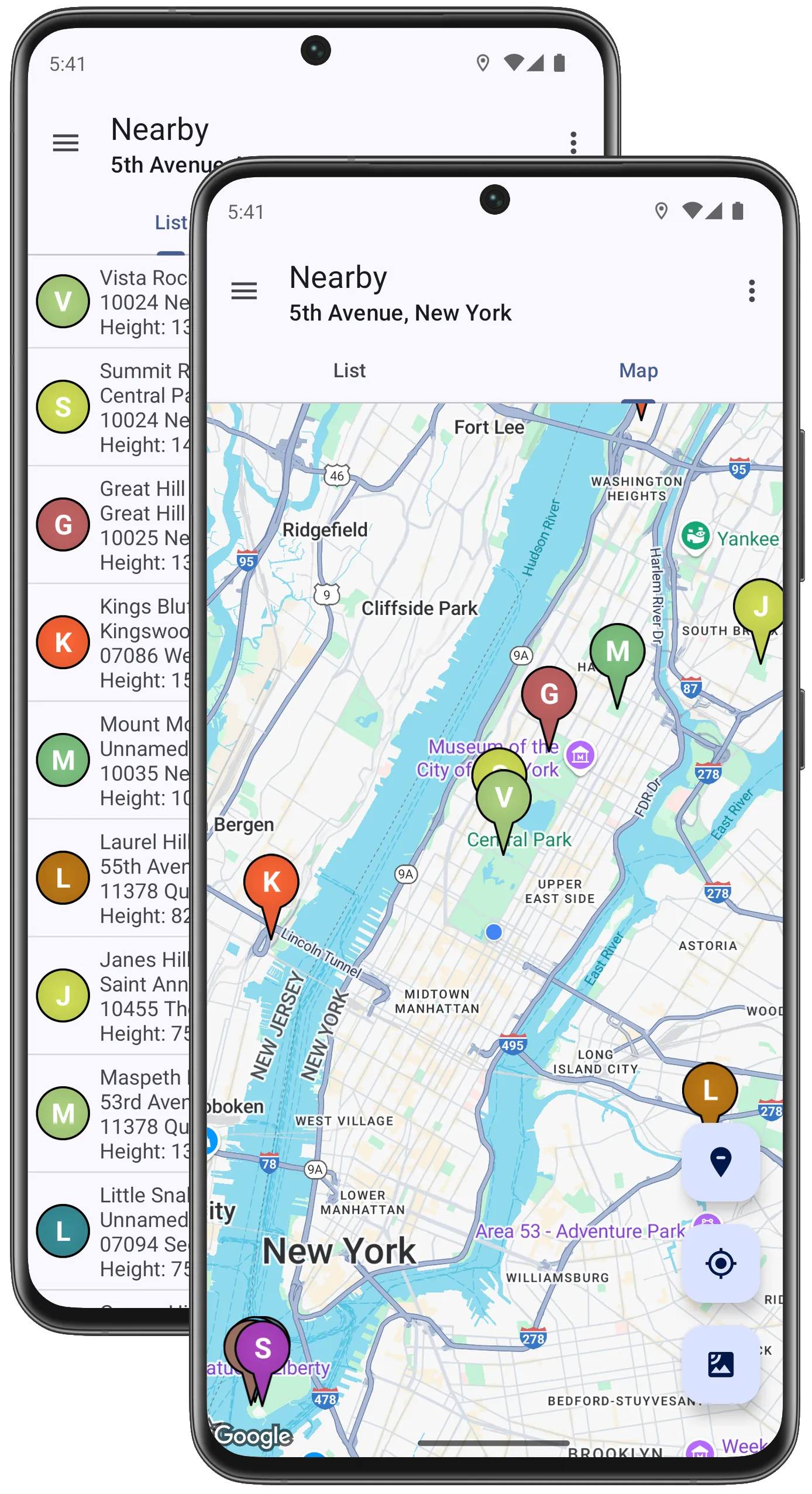 Mountain & Peak Finder