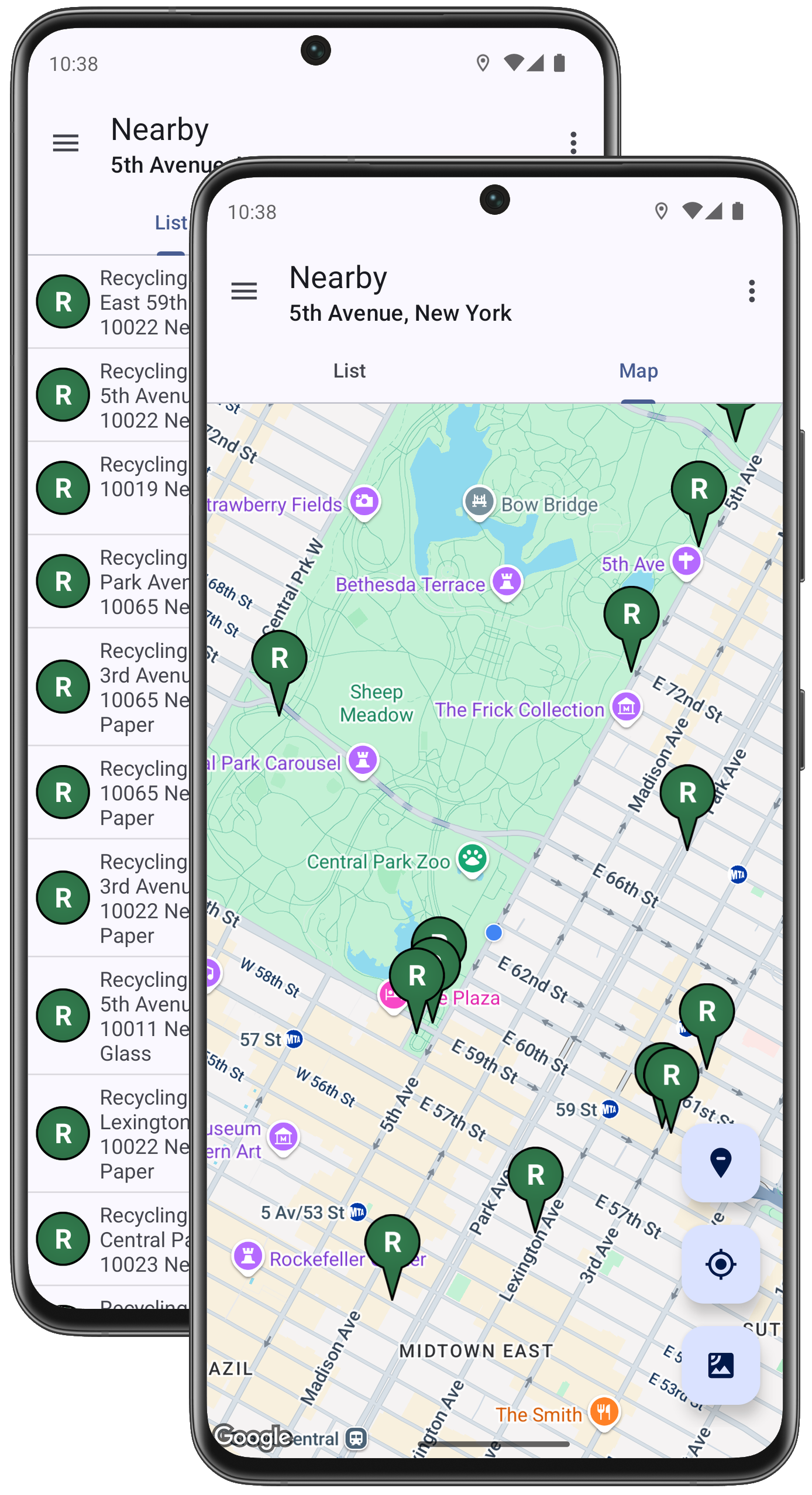 Recycling Finder Anywhere
