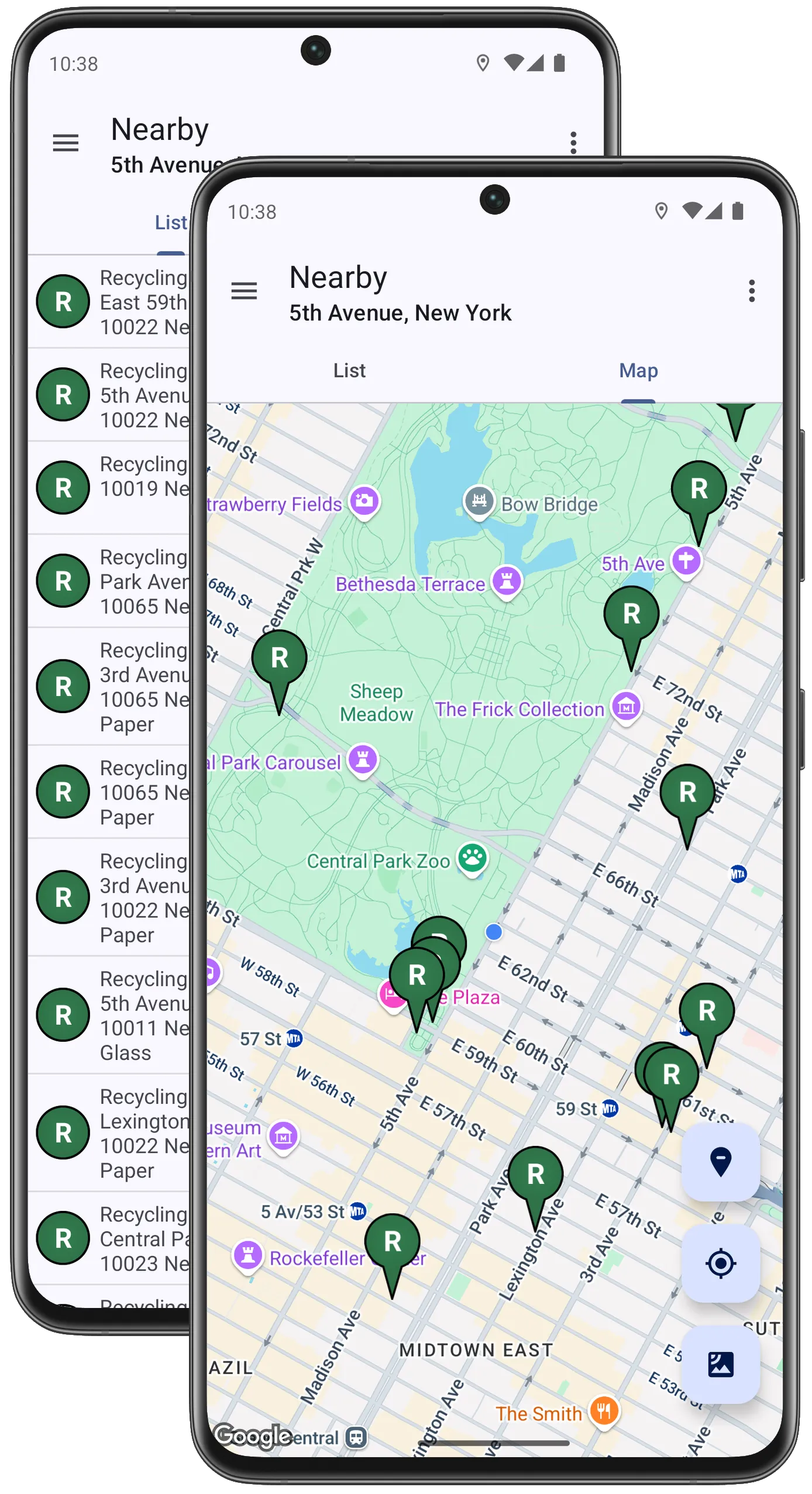 Recycling Finder Anywhere