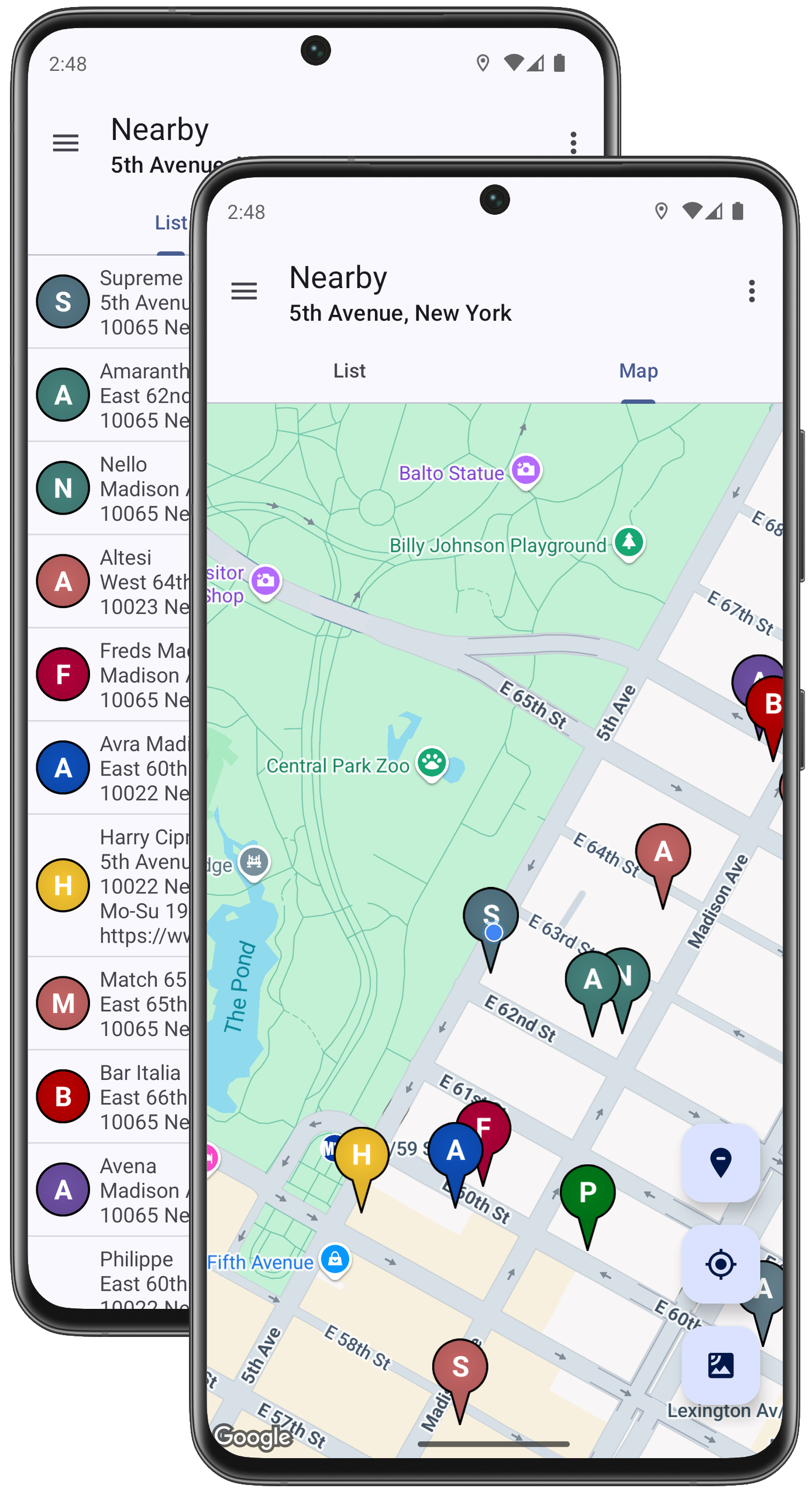 Restaurant Locator Anywhere