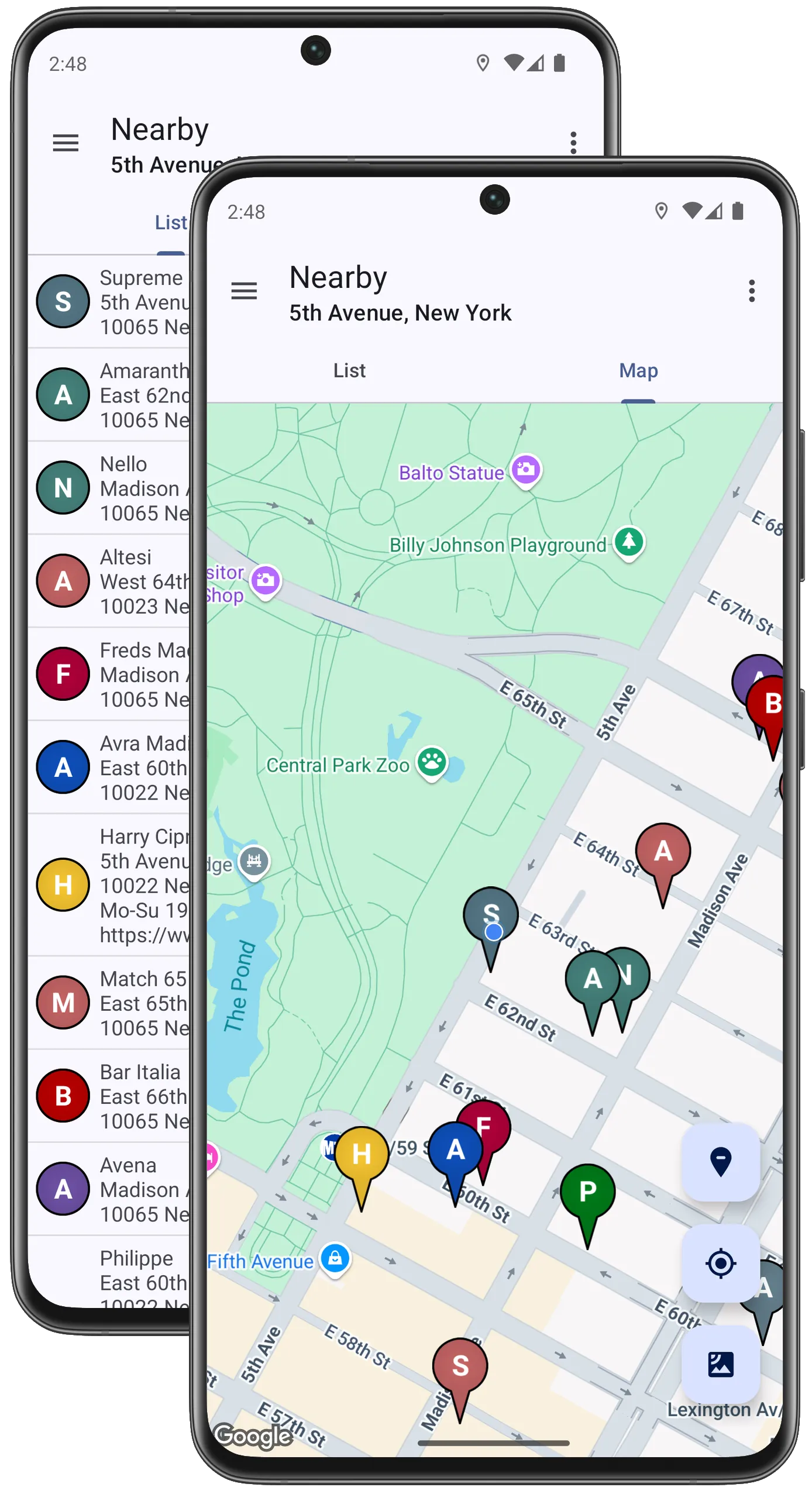 Restaurant Locator Anywhere