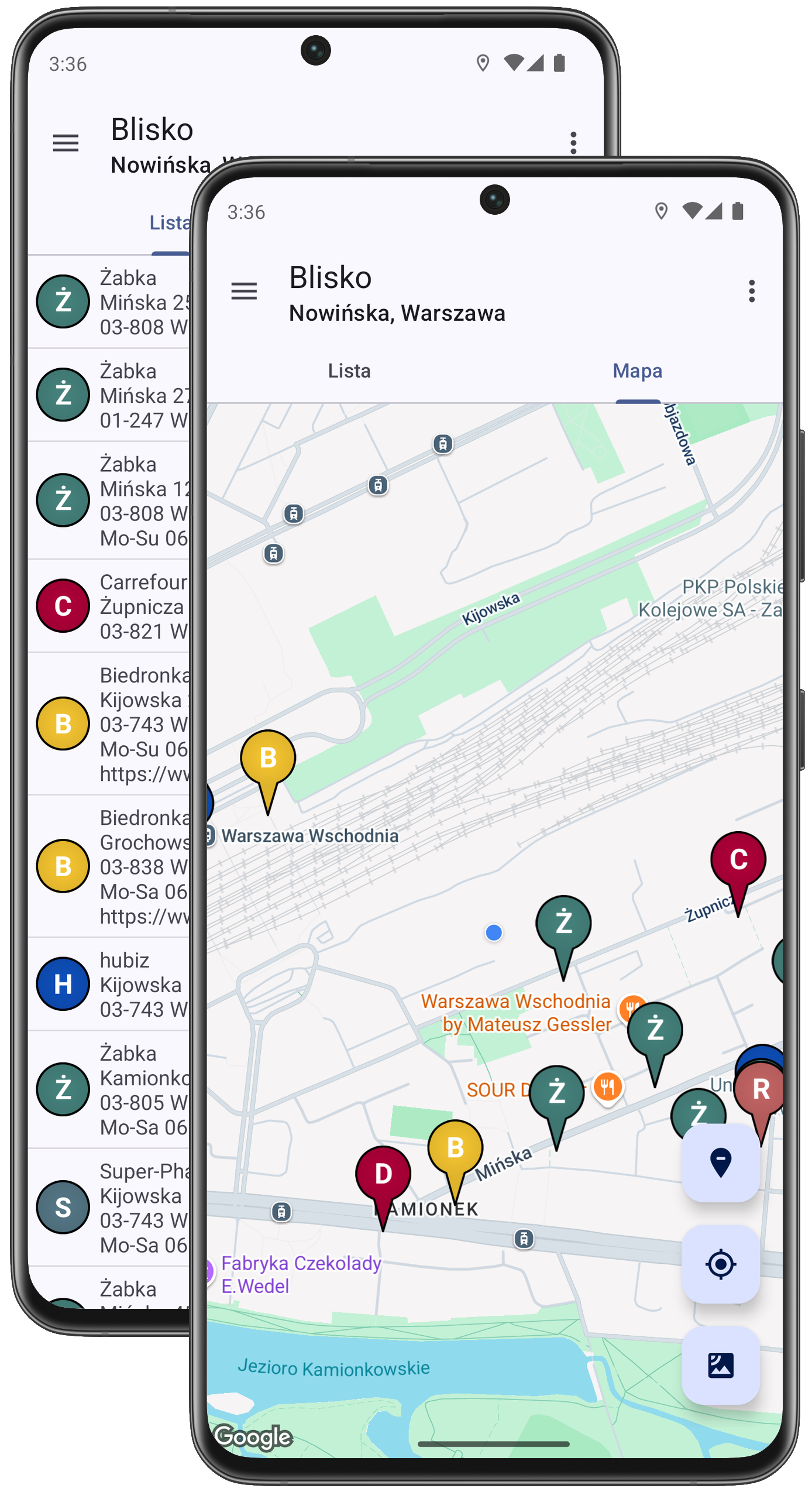 Supermarket Locator