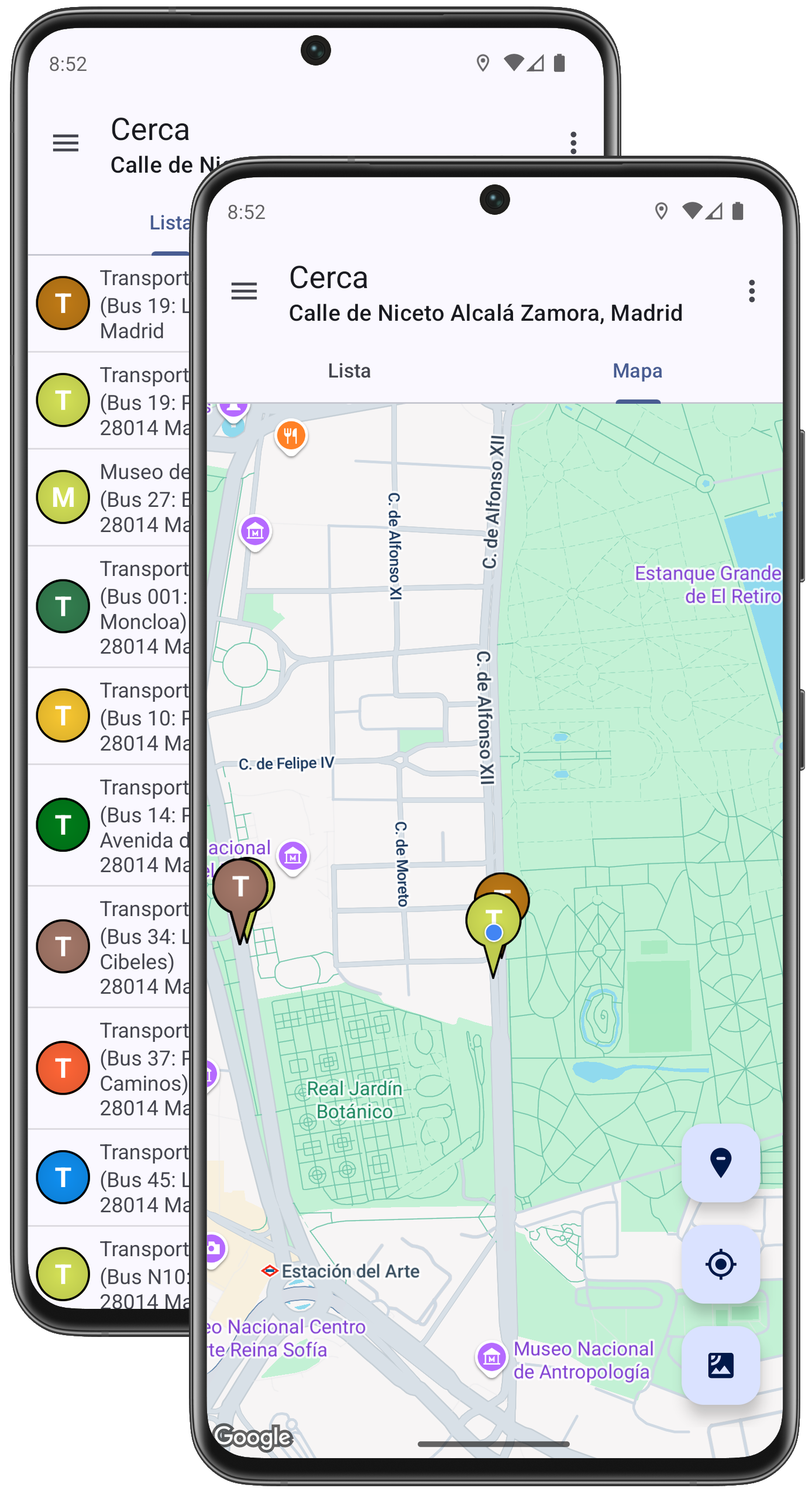 Transporte público Anywhere