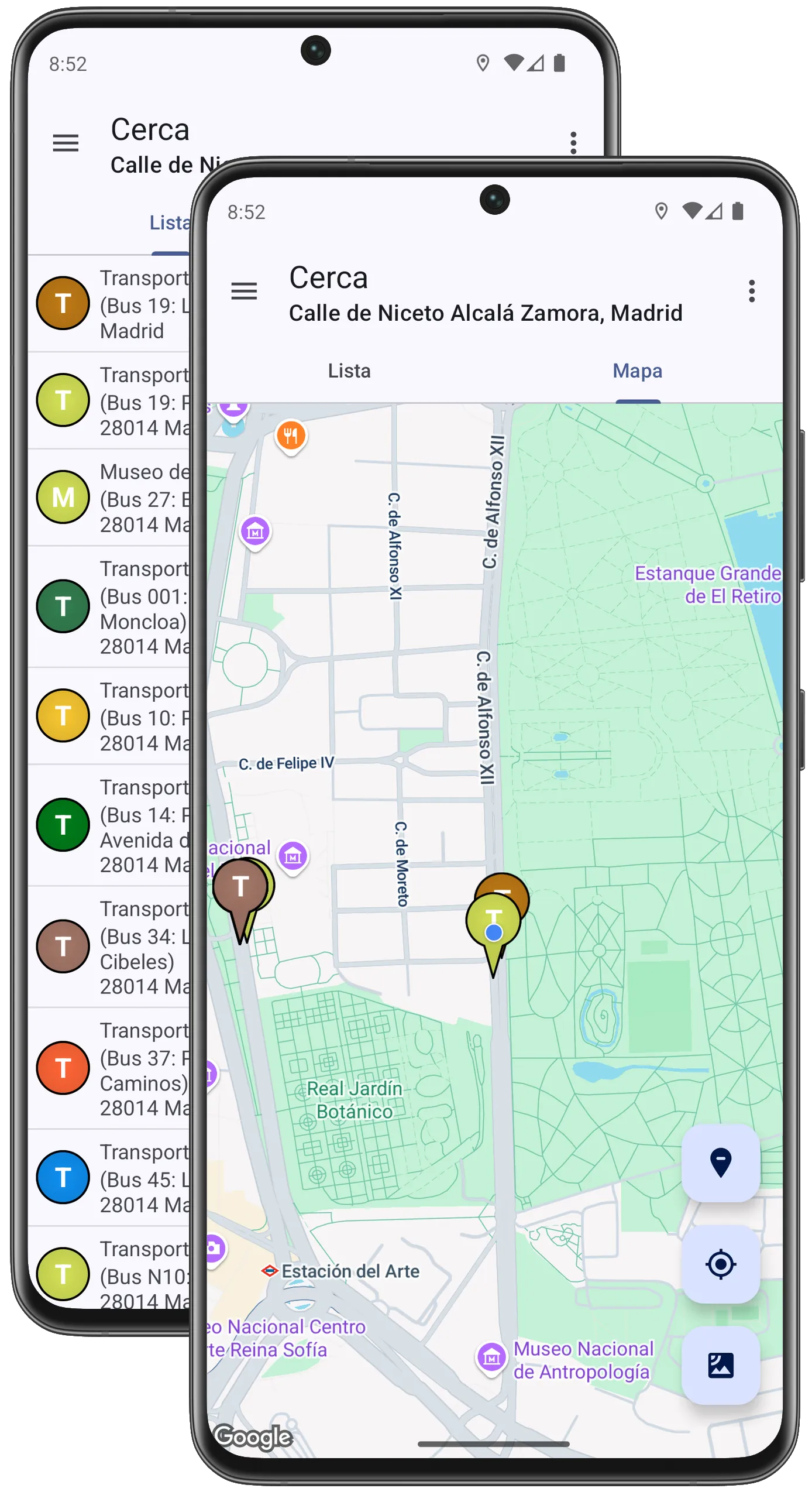 Transporte público Anywhere